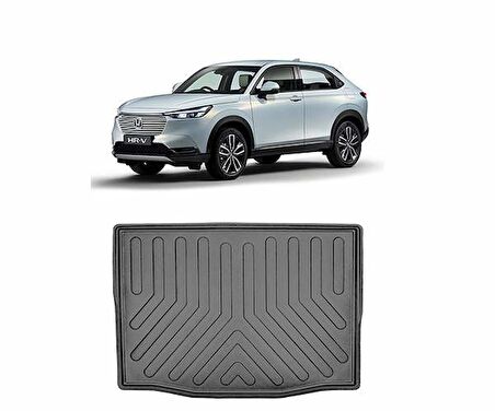 Rizline Honda HR-V 2022 Sonrası 3D Bagaj Havuzu Siyah