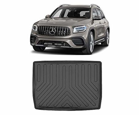 Rizline Mercedes  GLB 2019 Sonrası Alt Konum 3 D Bagaj Havuzu