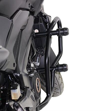 GP Kompozit Bajaj Dominar 250 / 400 2020-2023 Uyumlu Motor Koruma Demiri Siyah