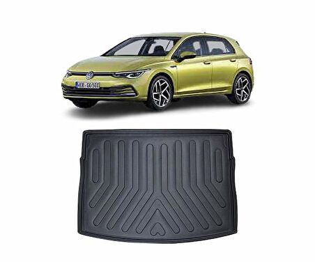 Rizline Volkswagen  Golf 7-7.5  2013-2020  3D Bagaj Havuzu Siyah