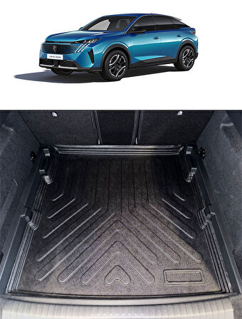 Rizline Peugeot 3008 Hybrid 2024 Sonrası 3D Bagaj Havuzu Alt Kademe