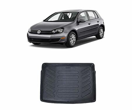 Rizline Volkswagen  Golf 6    2009-2012  3D Bagaj Havuzu Siyah