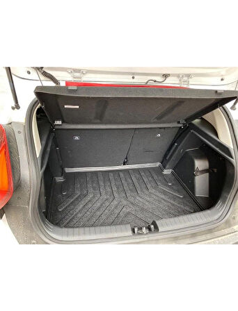 Sahler Sahler Hyundai Bayon 2021+ 4.5 D Paspas ve Rizline 3D Bagaj  Havuzu Siyah