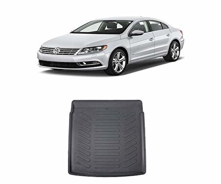 Rizline Volkswagen  Passat CC 2012 Sonrası  3D Bagaj Havuzu Siyah