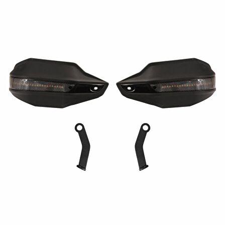 GP Kompozit CF Moto 250 NK 2023-2024 Led Sinyalli Elcik Koruma Siyah