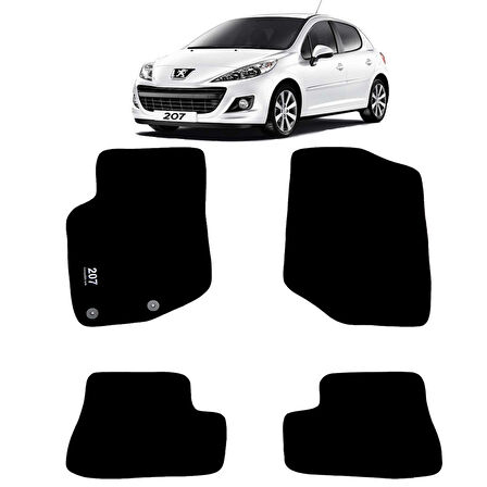 Rizline Peugeot 207 2006-2014 Halı Paspas