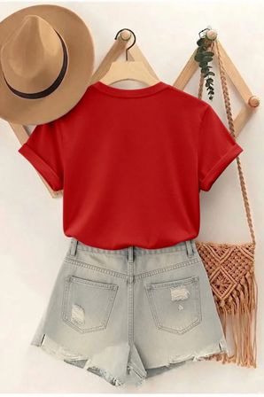Unisex SURPRISE MOMENT Baskılı Tasarım Tshirt