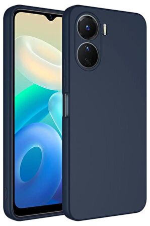 Vivo Y16 Kılıf İç Yüzey Kadife Lansman Tasarım Silikon