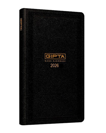 Gıpta Kasa Ajandası Karışık 2026 17X33