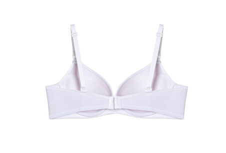 ASM1314 Kadın Beyaz A Plus Comfort Mikro Kumaş Destekli Sütyen (161)