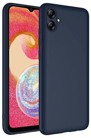 Galaxy A04E Kılıf Lansman Tasarım İç Yüzeyi Kadife Silikon