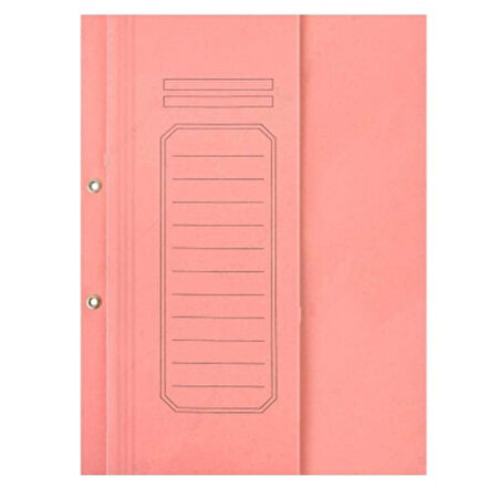 Yarım Kapak Lüx Pembe Dosya - 5 adet