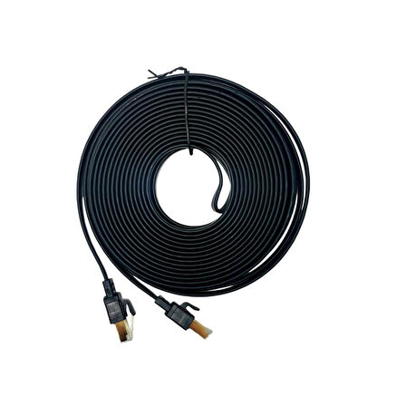 IRONSTAR 8Metre Cat8 Ethernet Flat Kablo - 40Gbps Hız Destekli