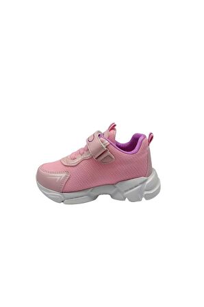 Anatomik Tabanlı Pembe Kız Çocuk Spor Ayakkabısı