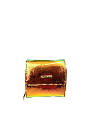 SİA ÇANTA Ollbag Orta Boy Holegramlı Cüzdan Üç Yana Açılan Kanatlar Fermuarlı Bozuk & Kagıt Para Gözlü Sade & Şık Kullanışlı Bayan Cüzdan