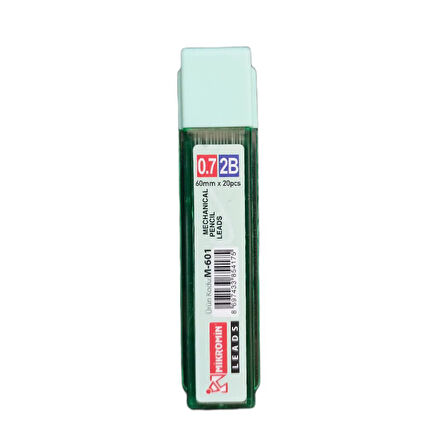 Mikro M-601 2B 60 mm 0.7 Kalem Ucu 24 Tüp Pastel Renkler