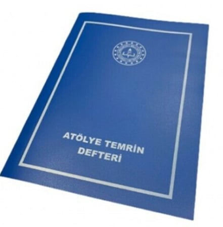 Atölye Termin Defteri Temrin Plastik Kapak - 3 adet