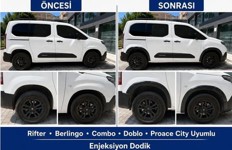 AUTOGP  Opel combo dodik çamurluk kaplama çıtası bantı 2021+