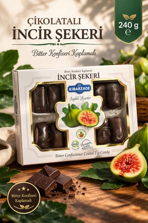 Kibarzade Çikolatalı Lezzetler 240 gr 4'lü Karışık Paket