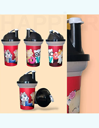 Çocuk Sevimli Bardak 300 ml- 2 adet- BPA içermez 