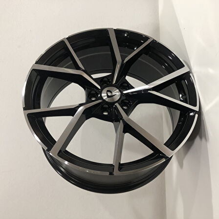 BK-5801 8*19 5*112 ET45 57.1 BLACK MACHINED XL