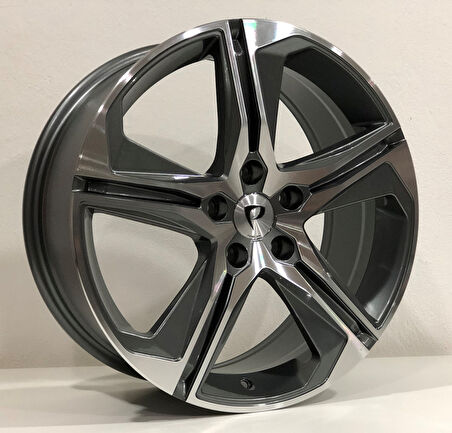BK-5817 7.5*18 5*112 ET45 57.1 GUN MACHINED XL