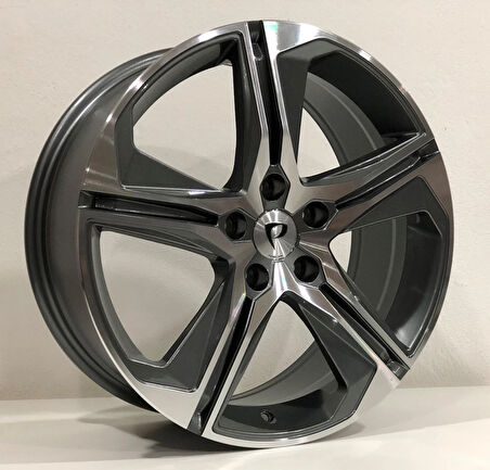 BK-5817 7.5*18 5*112 ET45 57.1 GUN MACHINED XL