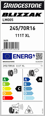 245-70R16-4X4 111T LM005
