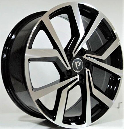 BK-5125 6*14 5*100 ET35 57.1 BLACK MAC XL