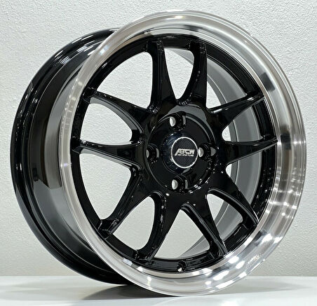 BCH-7899 8*17 4*100 ET35 73.1 BLACK+LIP MACHINED