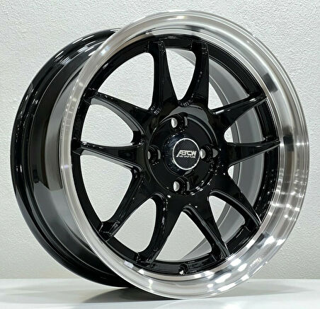 BCH-7899 8*17 4*100 ET35 73.1 BLACK+LIP MACHINED