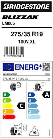 275-35R19 100V XL LM005