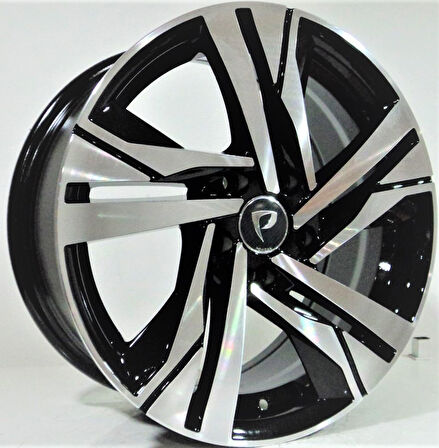BK-5543 7*16 5*108 ET40 65.1 BLACK MACHINED XL