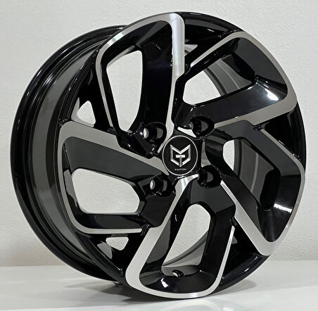 TORK-6347 6.5*15 4*108 ET25 65.1 BLACK MACHINED