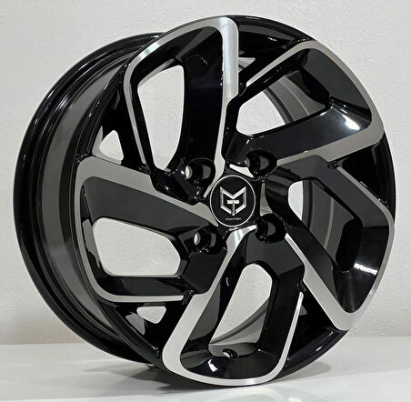 TORK-6347 6.5*15 4*108 ET25 65.1 BLACK MACHINED