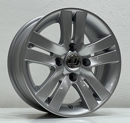 DJ-383 5.5*13 4*100 ET20 67.1 SILVER(15078)
