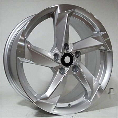 BK-5185 8*18 5*112 ET45 66.45 SİLVER MAC XL