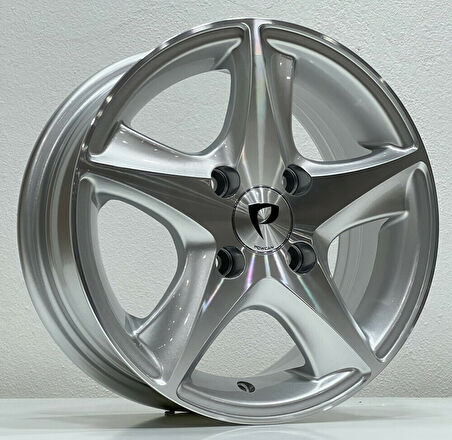 BK-087 5.5*13 4*100 ET35 73.1 SILVER MAC