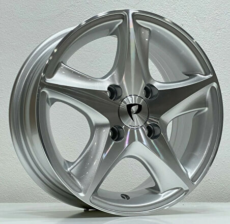 BK-087 5.5*13 4*100 ET35 73.1 SILVER MAC