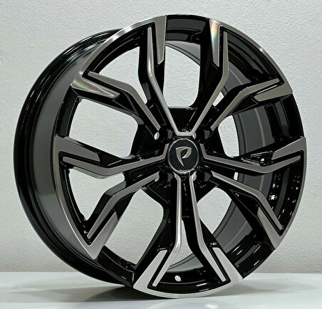 BK-5920 6.5*15 4*100 ET35 60.1 BLACK MAC XL