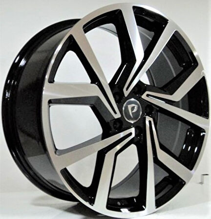 BK-5125 8*19 5*112 ET45 57.1 BLACK MAC XL