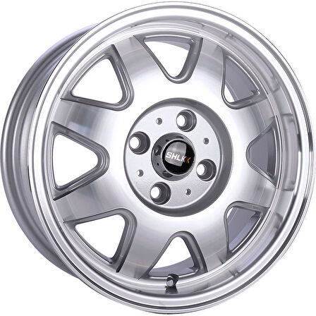 SLK-1546 6*14 4*100 ET35 73.1 SILVER MAC