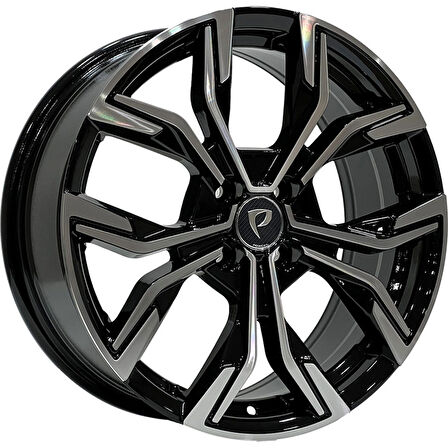 BK-5920 6*14 4*100 ET35 60.1 BLACK MACHINED XL