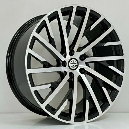 EXP-HA0002 9*20 5*112 ET30 66.45 BLACK MACHINED XL