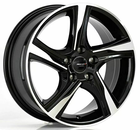 PRO-65080 7*16 5*108 ET43 67.1 BLACK MCHINED XL