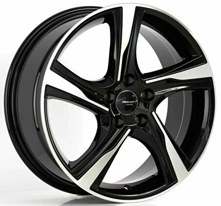 PRO-75080 7.5*17 5*108 ET43 67.1 BLACK MACHINED XL
