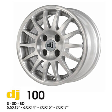 DJ-100/A 5.5*13 4*100 ET30 67.1 BD (14828)