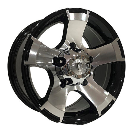 BKY-0159 8*16 6*130 ET25 84.1 BLACK MACHINED