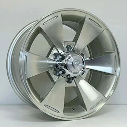 BK-5890 8*16 6*130 ET25 84.1 SILVER MACHINED