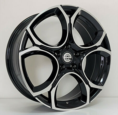 EXP-HVW0034 7.5*17 5*112 ET45 57.1 BLACK MACHINED XL